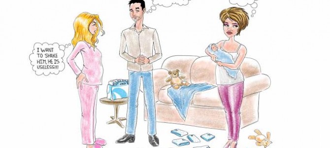 Grannies and Co – When the MOM_IN_LAW leaves you, the husband, alone with THE PERFECT MOM