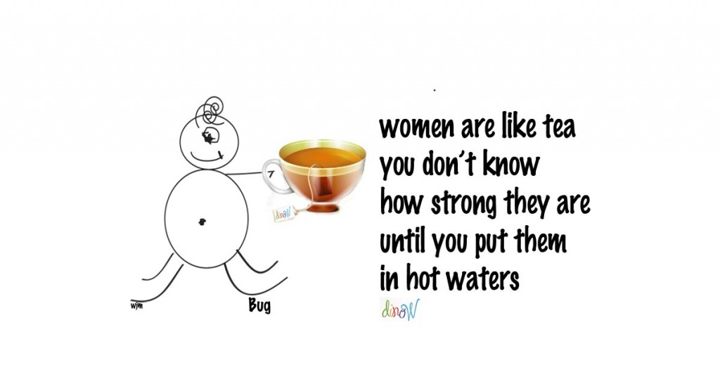 women & tea - Dinow